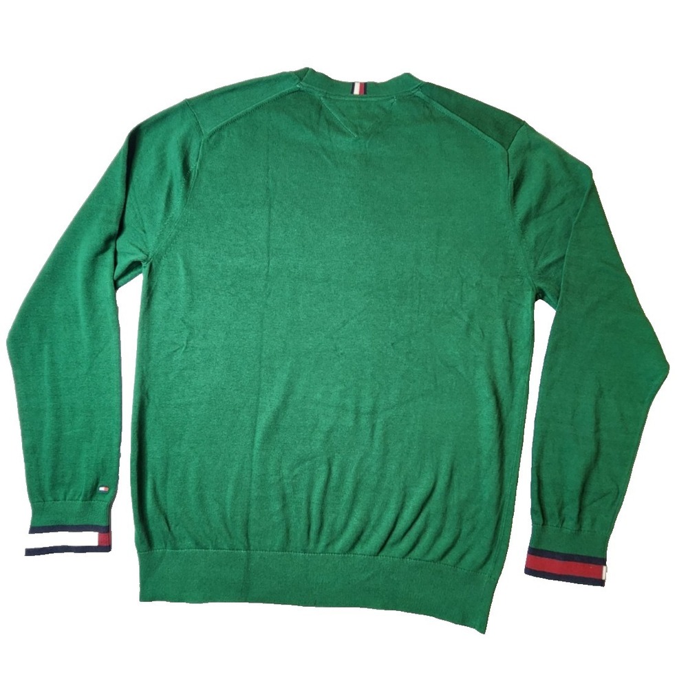 Tommy Hilfiger Men's Sweater Pullover Crew Neck Knit Flag Logo Outerwear XXL New - Picture 7 of 9